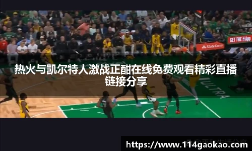 热火与凯尔特人激战正酣在线免费观看精彩直播链接分享